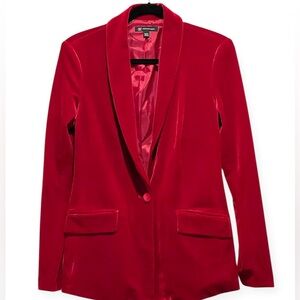 INC International Concepts Red Blazer